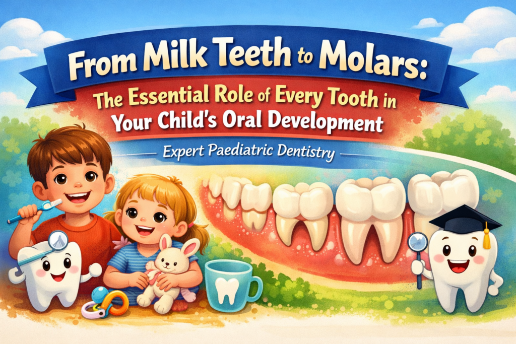 From Milk Teeth to Molars: The Essential Role of Every Tooth in Your Child’s Oral Development