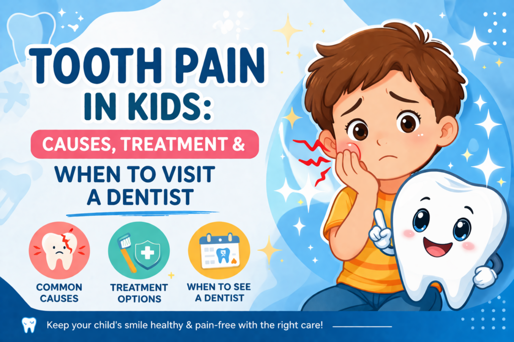 Tooth Pain in Kids: Causes, Treatment & When to Visit a Dentist .