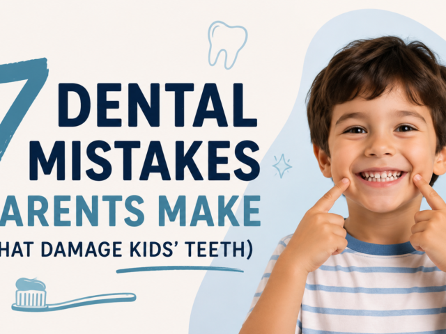 7 Dental Mistakes Parents Make That Damage Kids Teeth | Child Dentist Indirapuram