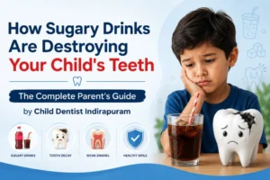 How Sugary Drinks Are Destroying Your Child’s Teeth | Child Dentist Indirapuram