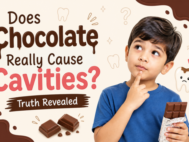 Does Chocolate Really Cause Cavities? The Truth Revealed by Your Child Dentist in Indirapuram