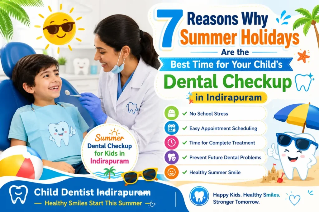 7 Reasons Why Summer Holidays Are the Best Time for Your Child’s Dental Checkup in Indirapuram