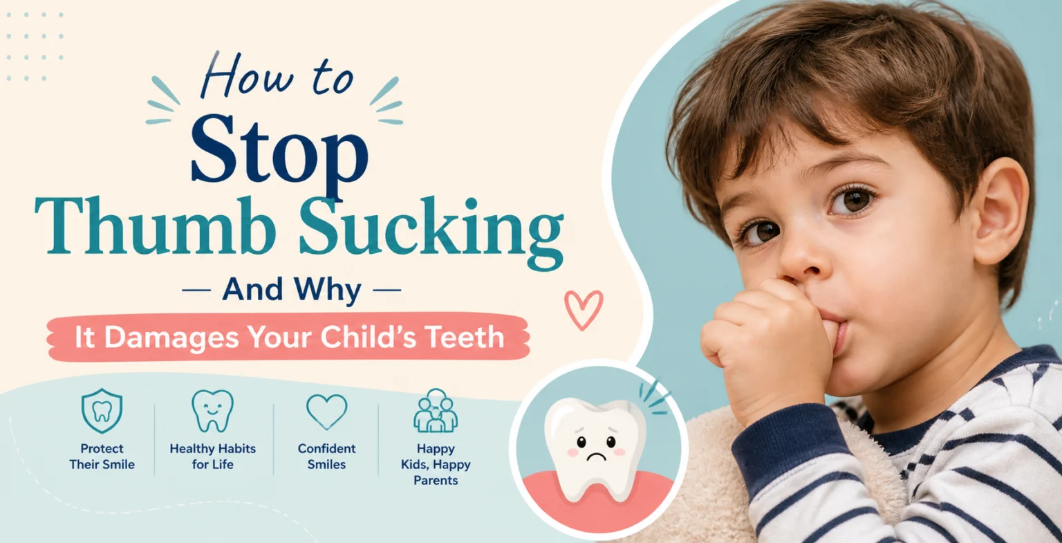 How to Stop Thumb Sucking — And Why It Damages Your Child’s Teeth