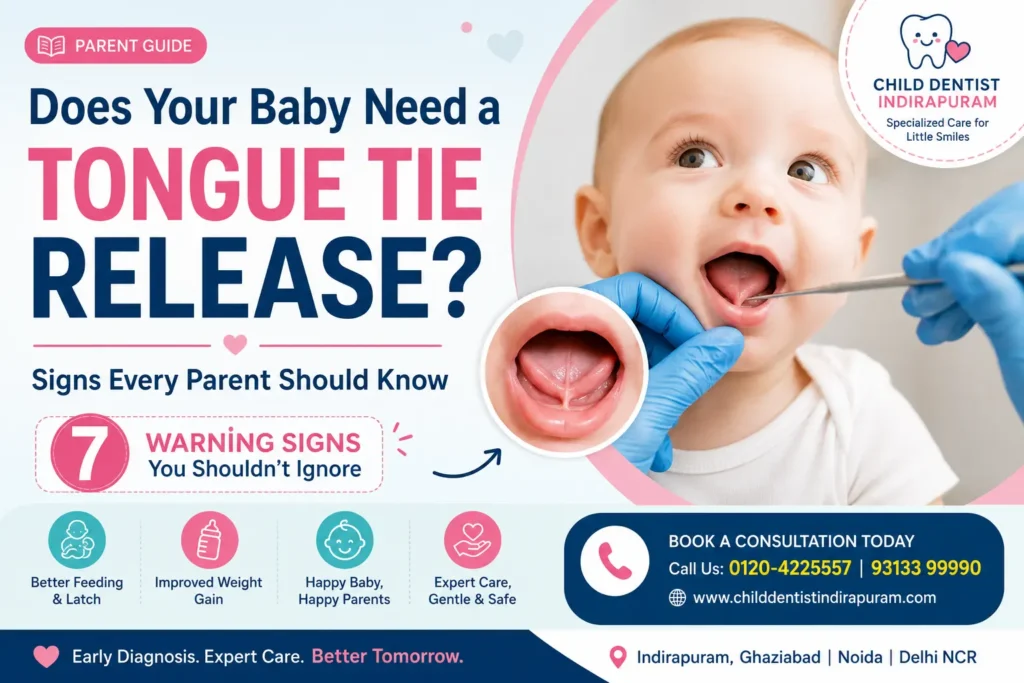 Does Your Baby Need a Tongue Tie Release? Signs Every Parent Should Know