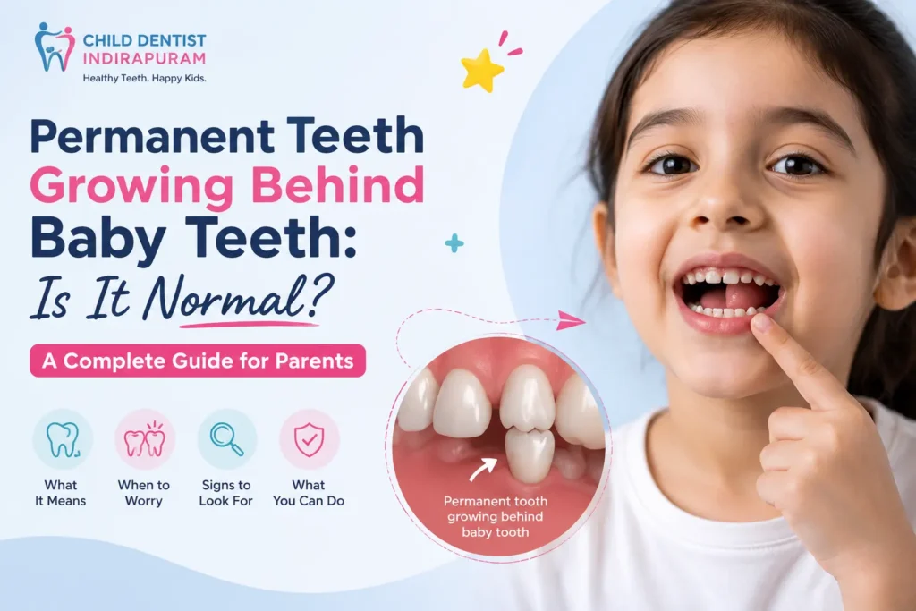 Permanent Teeth Growing Behind Baby Teeth: Is It Normal? (A Complete Guide for Parents)