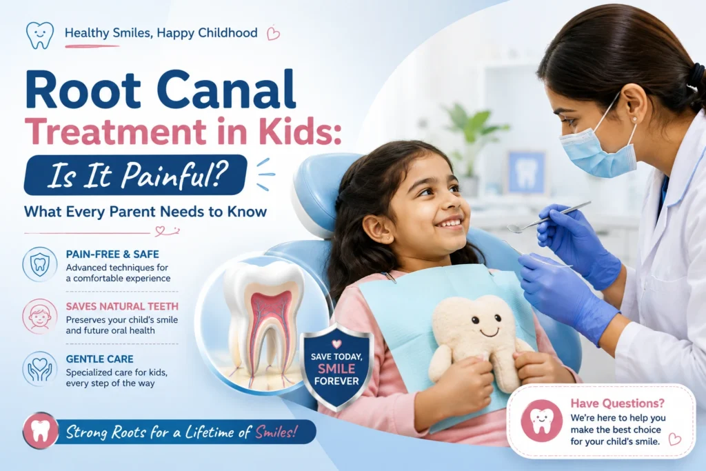 Is Root Canal Treatment Painful for Kids? What Every Parent Needs to Know
