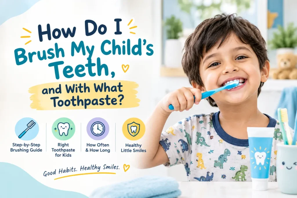 How Do I Brush My Child’s Teeth, and With What Toothpaste?