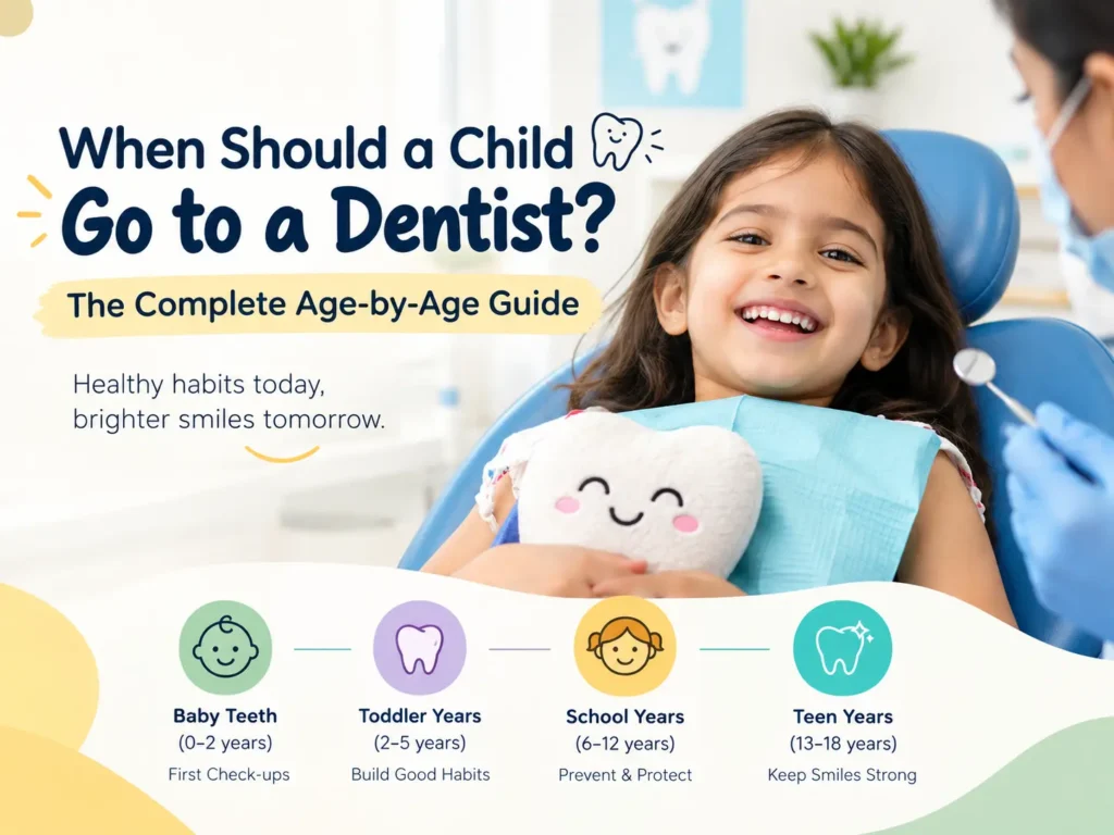 When Should a Child Go to a Dentist? The Complete Age-by-Age Guide